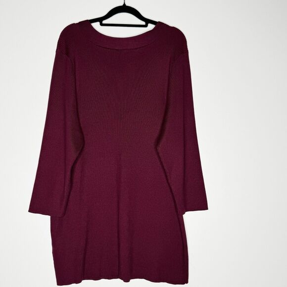 New Lane Bryant Ribbed Tunic Top Women's Plus Size 26/28 - Picture 2 of 10